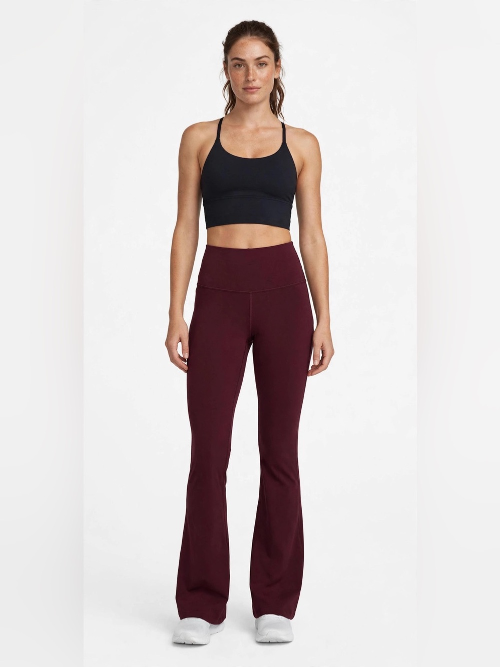 Lululemon Groove Nulu Super-High-Rise Flared Pant Regular 4 Garnet Burgundy